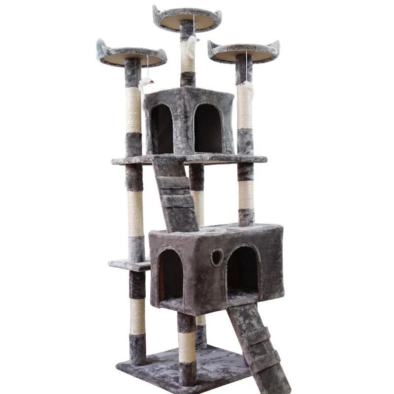 Casa y Escalador para Gatos